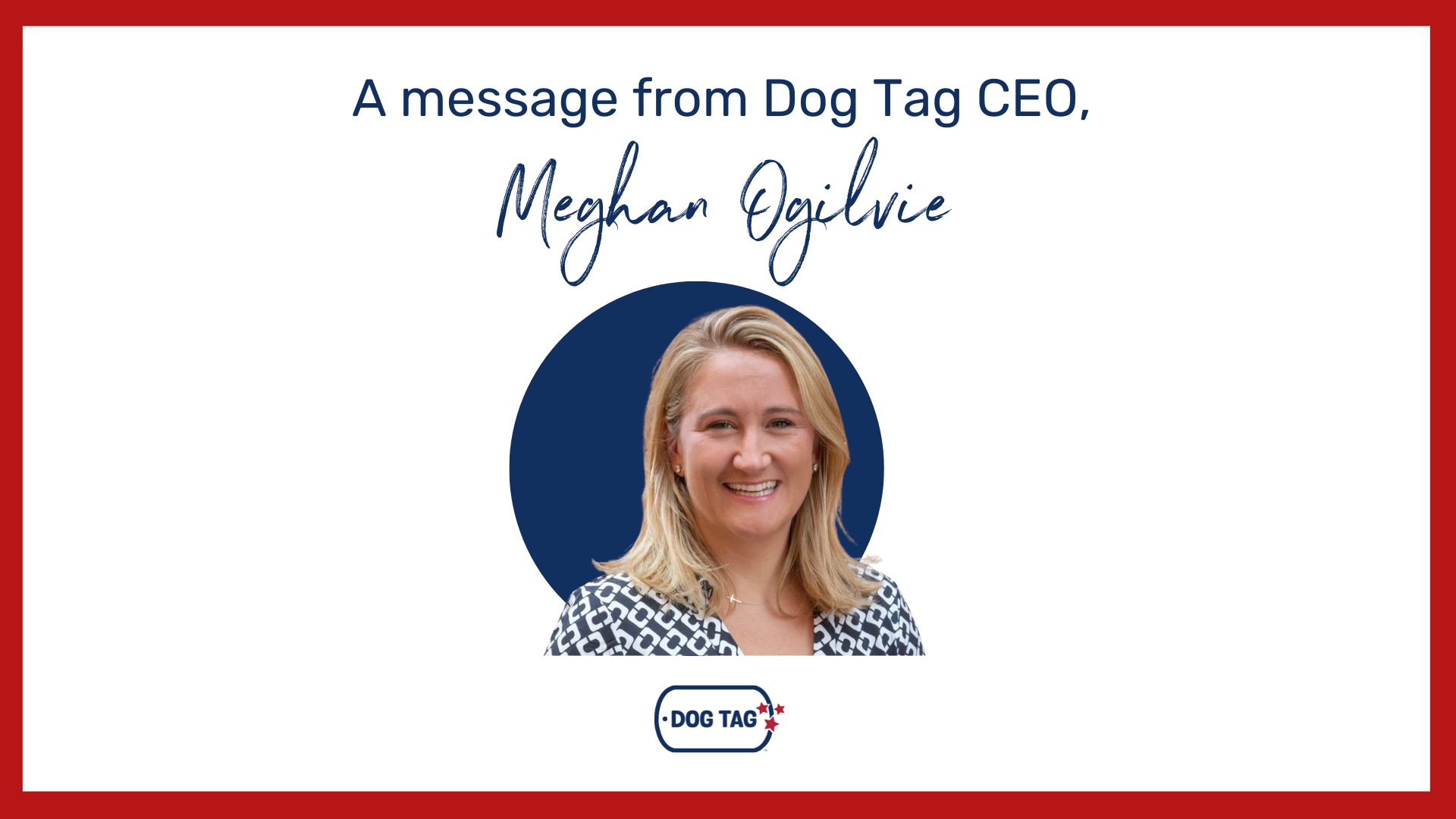 Sharing a Special Announcement