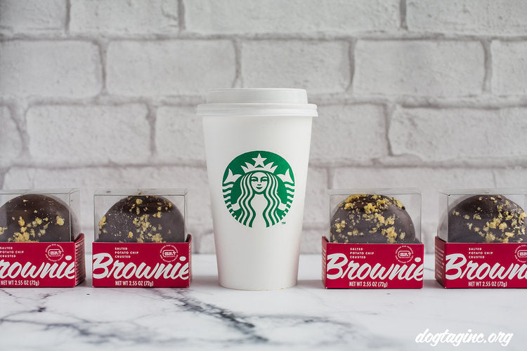Dog Tag Starbucks Brownie