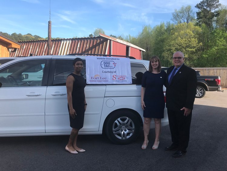 Fort Lee Federal Credit Union's Partnership with Dog Tag Inc. Featured on "Virginia Today"